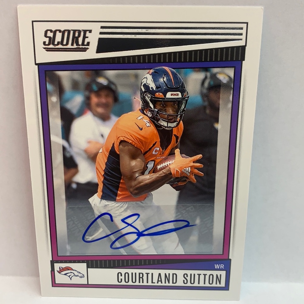 2022 Score Cartland Sutton Autograph #74 (MISC7)